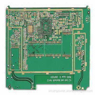 6-layer Immersion Gold Impedance PCB with Board Thickness of 39.4mils